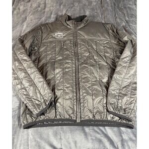 Filson Ultralight Jacket Mens XL Charcoal Grey Jack Daniels Single Barrel Select